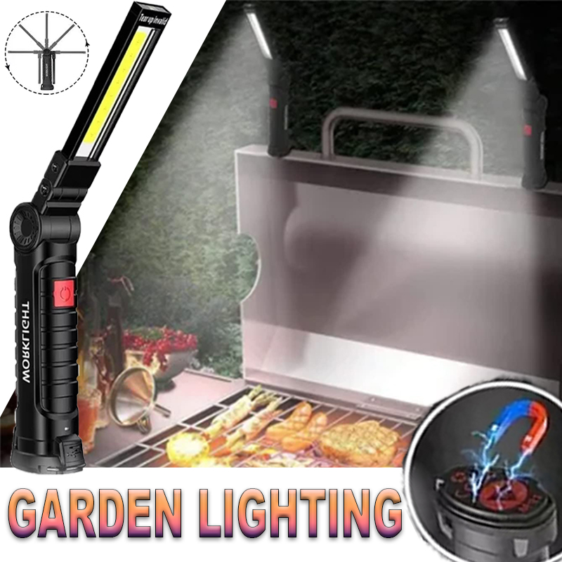 Zinc Outdoor Lighting - Портативный светодиодный фонарик с магнитным крючком,