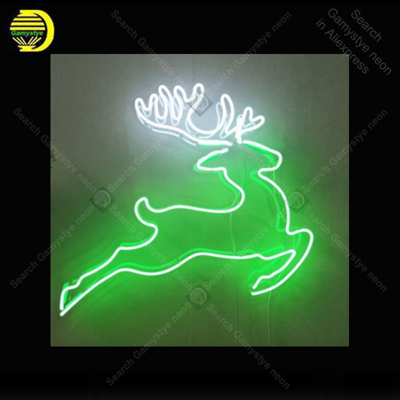 Outdoor Lighting Expressions - Неоновая вывеска для Deer Running Shop