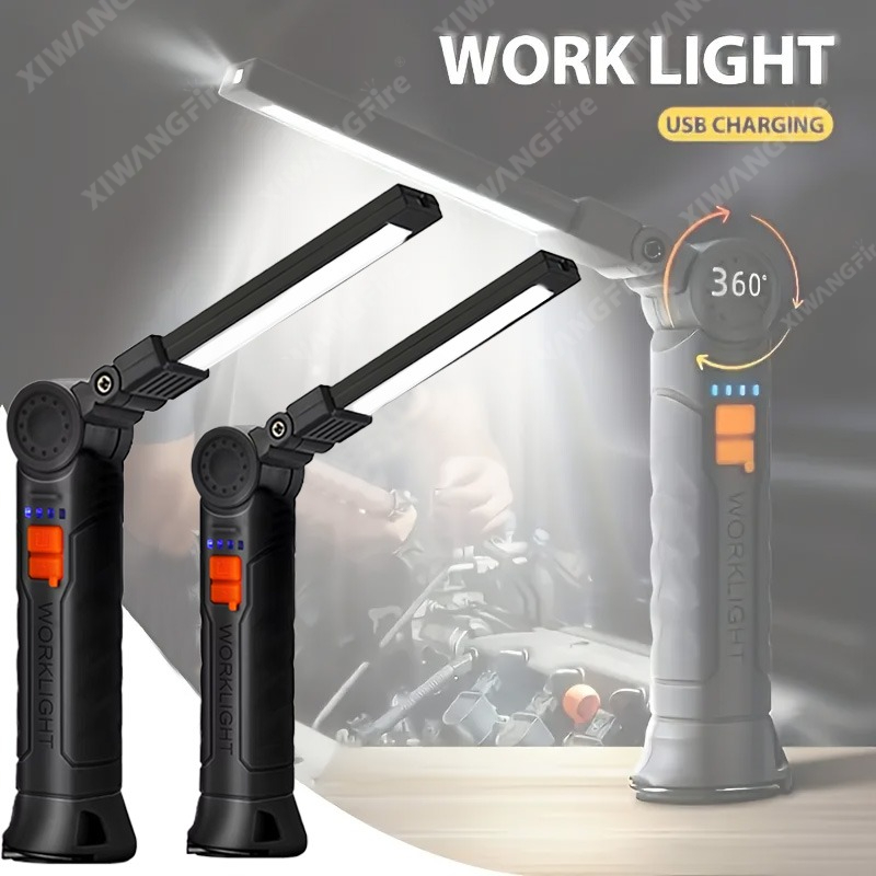 Zinc Outdoor Lighting - Перезаряжаемый светодиодный фонарик, рабочий фонарь с