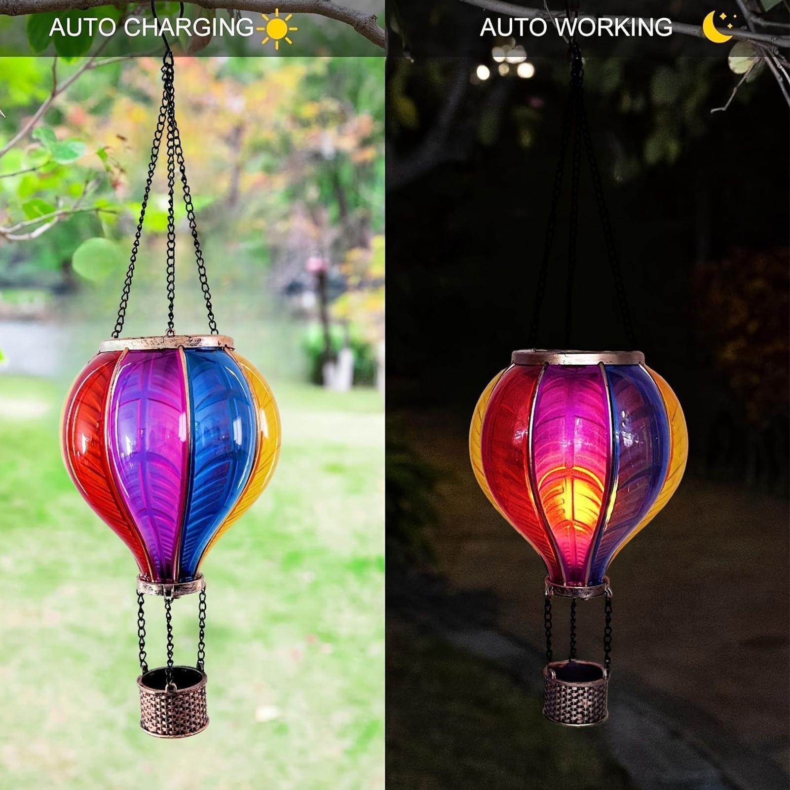 Halo Outdoor Lighting - Фонари в виде воздушных шаров, солнечные