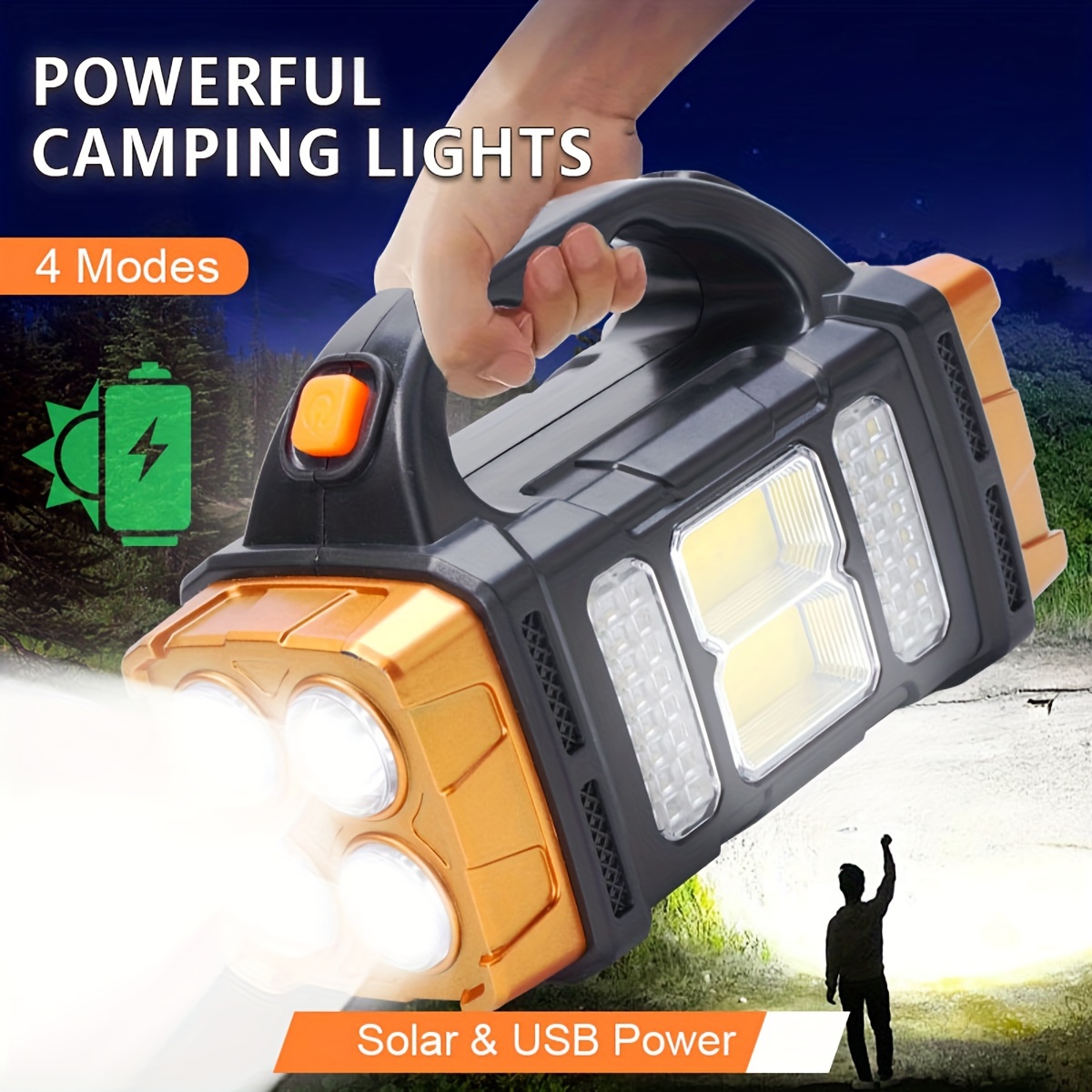 Zinc Outdoor Lighting - Новый усовершенствованный перезаряжаемый мощный солнечный светодиодный