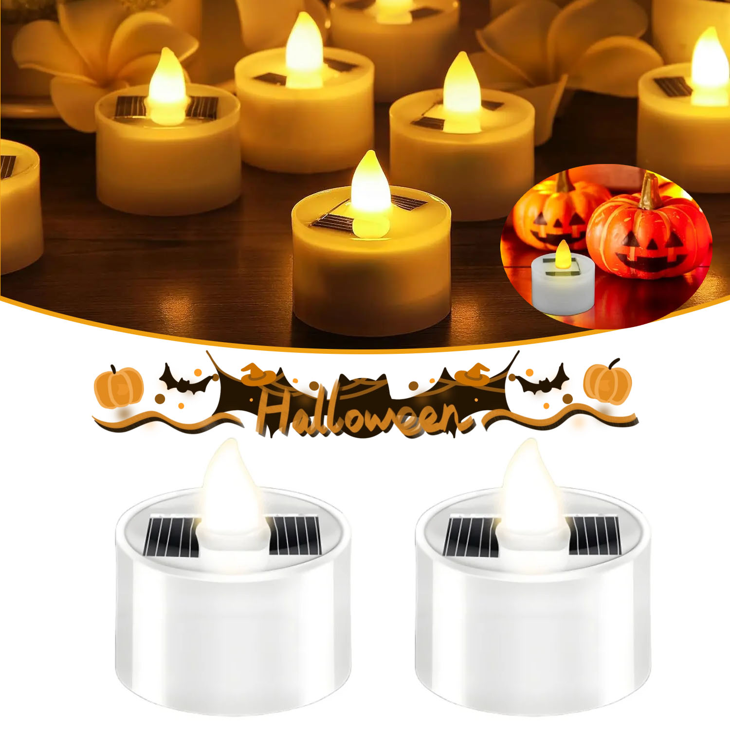 Outdoor Lighting Under Pergola - 1-10 шт. уличные солнечные чайные свечи,