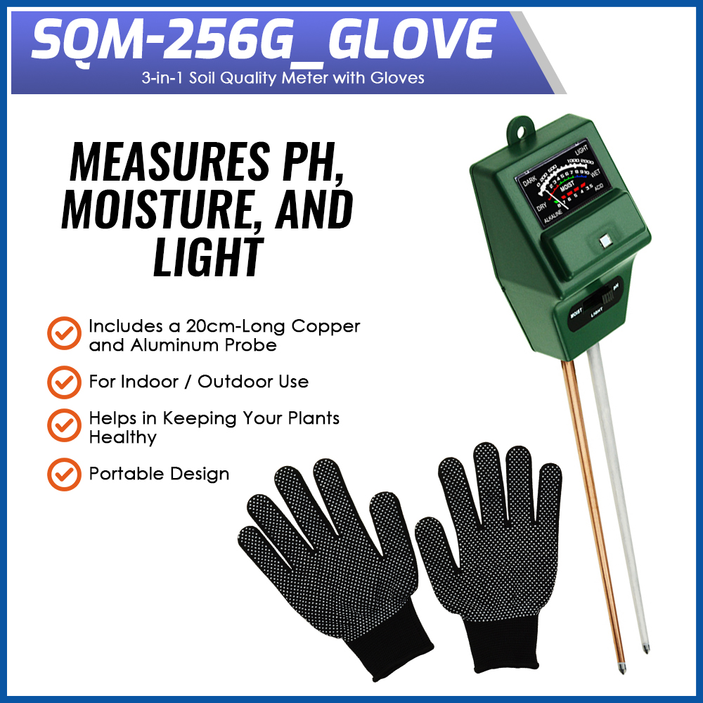 Outdoor Lighting Expressions - 3-в-1 измеритель влажности pH почвы для