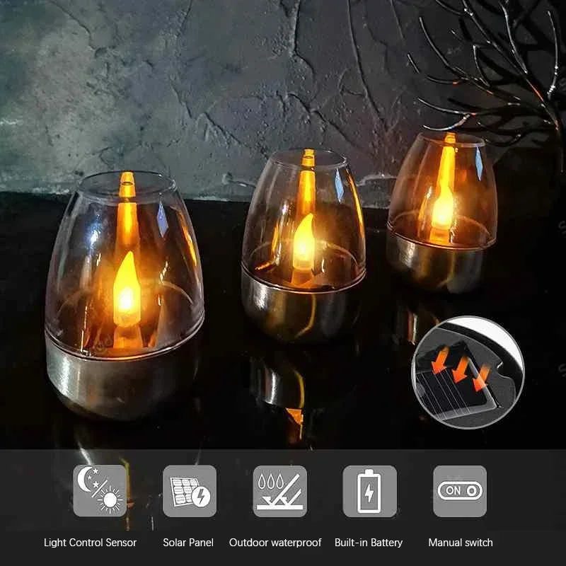 Светодиодные солнечные свечи и – обзор и цена Outdoor Lighting Under Pergola