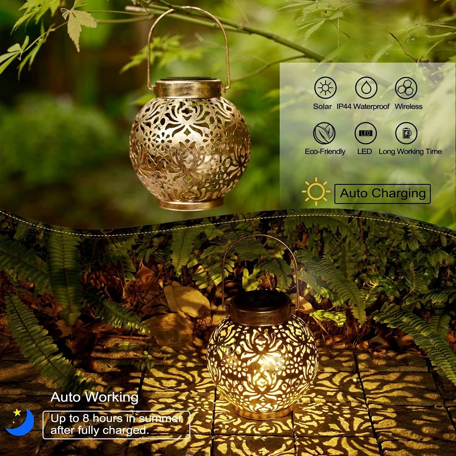 1-6 шт. марокканских солнечных – обзор и цена Outdoor Lighting Under Pergola