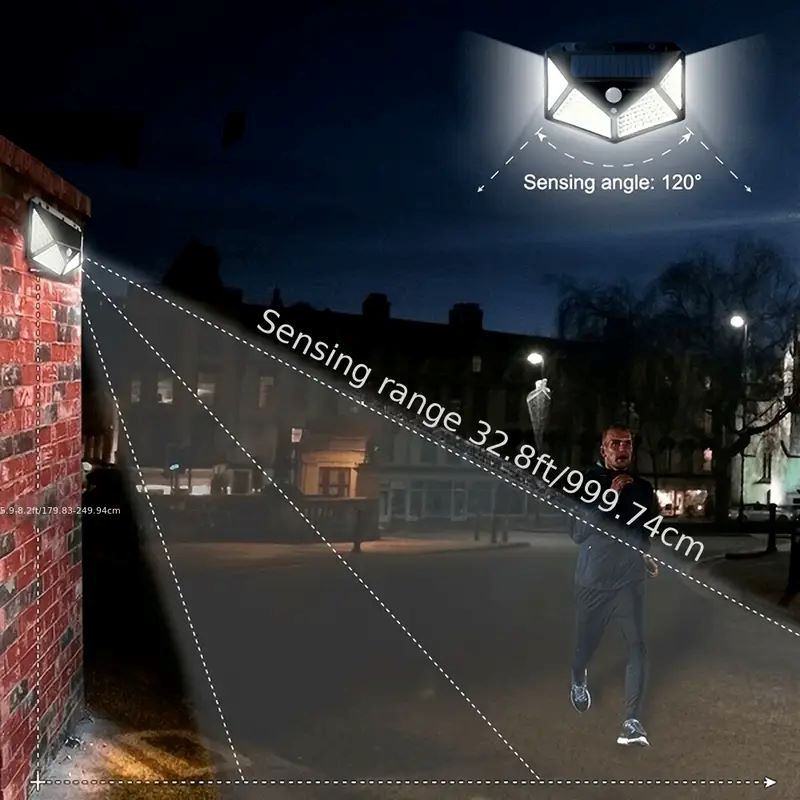 100-светодиодный уличный солне – обзор и цена Outdoor Lighting Quality