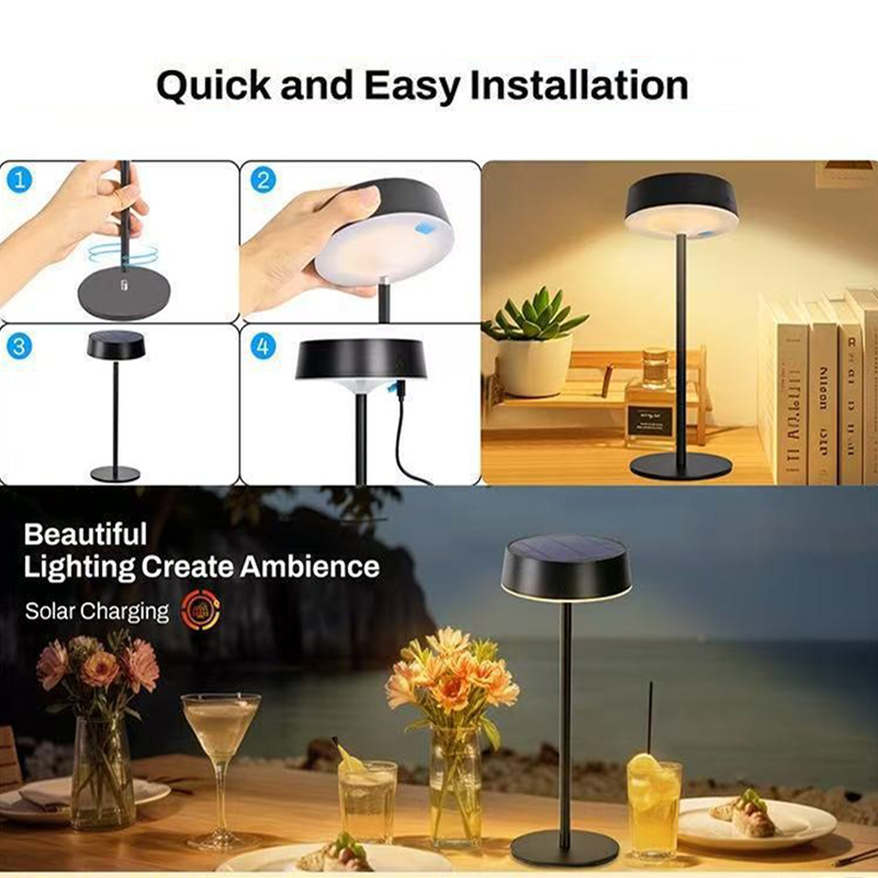 Солнечная настольная лампа с р – обзор и цена Halo Outdoor Lighting